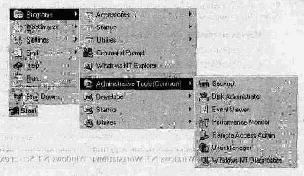 Средства администратора Windows NT